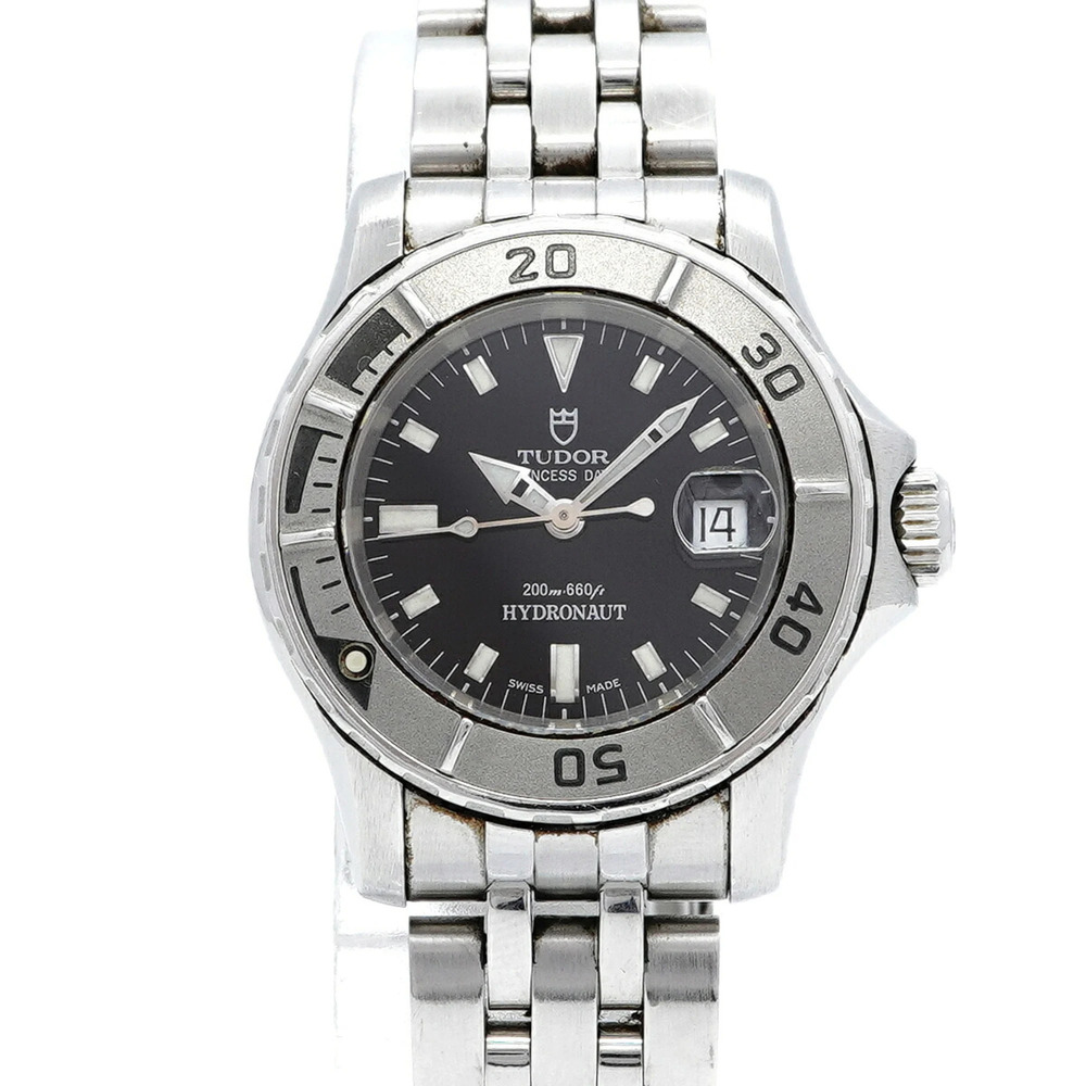 Tudor Princess Date Hydronaut 99090 Black Dial Women's Watch